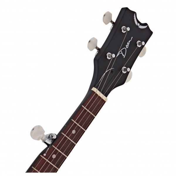 Dean Backwoods Mini Travel Banjo, Black Satin