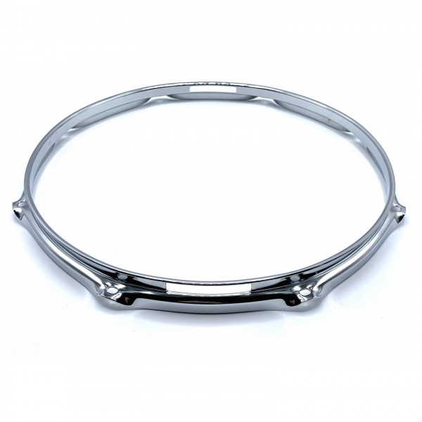 WorldMax 12" Triple Flange 8 Lug Snare Side Drum Hoop, Chrome