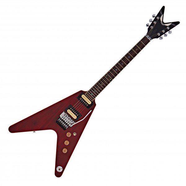 Dean V 79 Flame Top Floyd, Trans Cherry