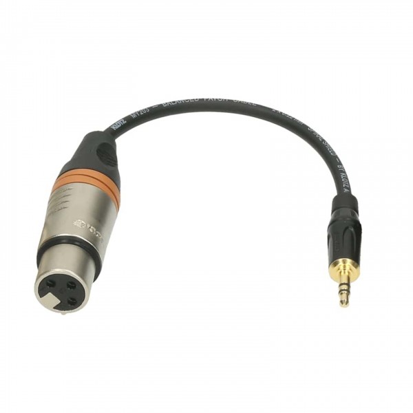 Klotz 3.5mm Stereo Jack - XLR Female Adapter, 0.2m - Cable