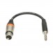 Klotz 6.5mm Stereo Jack - XLR Female Adapter, 0.2m - Cable
