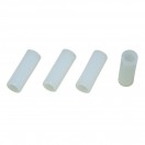 Dixon Cymbal Sleeve 4 Pack, White