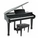 Digital Baby koncertni klavir z Deluxe klavirskim stolom od Gear4music