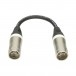 Klotz 3 Pin Male XLR - 3 Pin Male XLR Adapter - Cable