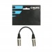 Klotz 3 Pin Male XLR - 3 Pin Male XLR Adapter - Packaging