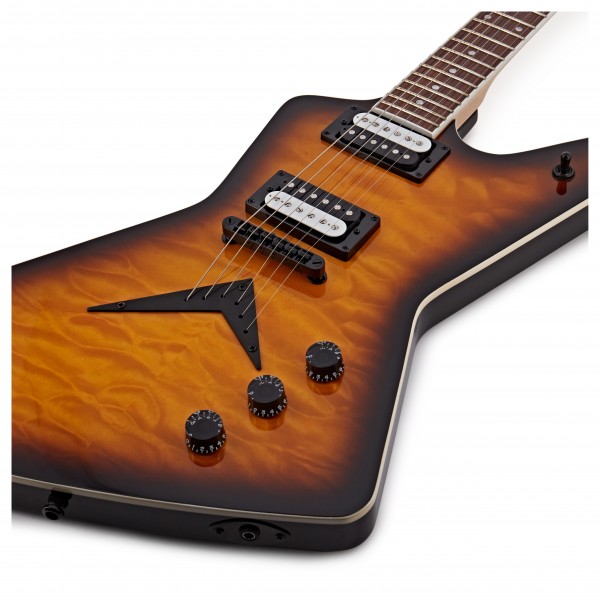 Dean Z X Quilted Maple, Trans Brazilia at Gear4music