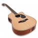 3/4 Size Electro-Acoustic Travel Guitar by Gear4music