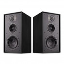 Wharfedale Linton Heritage Standmount Speakers (Pair), Black Oak