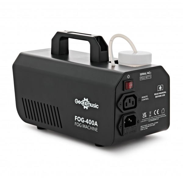 Fog Machine & 1L Fog Fluid by Gear4music