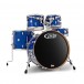 PDP Concept Maple 22'' 5pc Shell Pack, Blue Sparkle