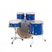 PDP Concept Maple 22'' 5pc Shell Pack, Blue Sparkle - Rear
