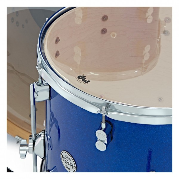 PDP Concept Maple 22'' 5pc Shell Pack, Blue Sparkle - Floor Tom