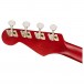 Fender Avalon Tenor Ukulele, Cherry back of headstock