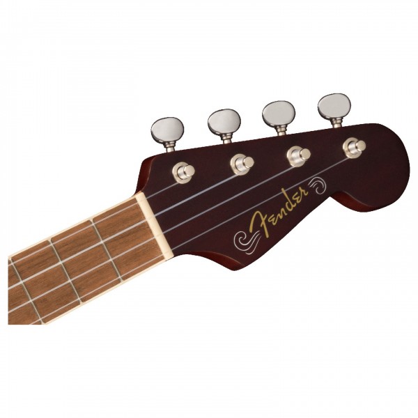 Fender Avalon Tenor Ukulele, 2-Color Sunburst headstock