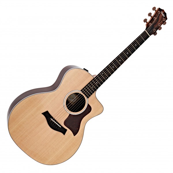 Taylor 214ce-DLX Grand Auditorium Electro Acoustic, Natural