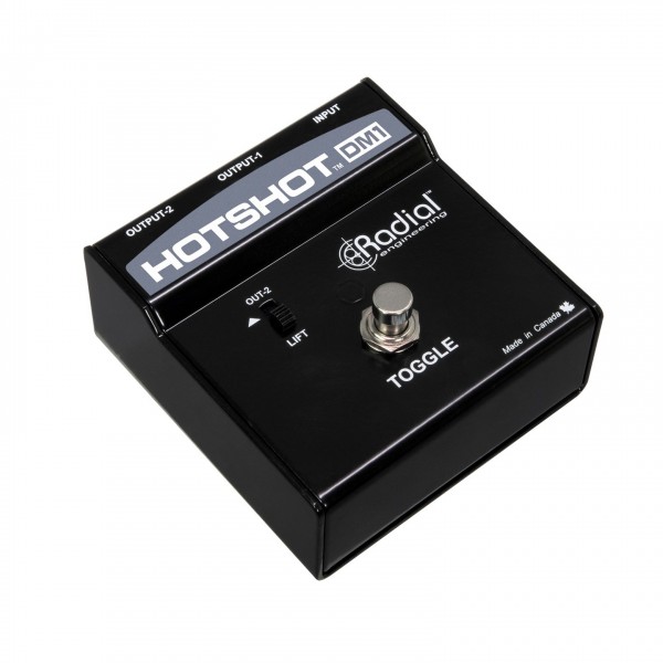 Radial HotShot DM1 Dynamic Mic Switcher - left