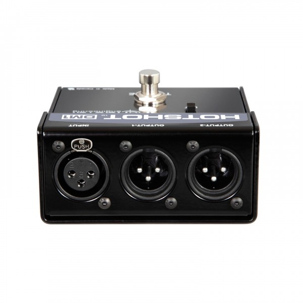 Radial HotShot DM1 Dynamic Mic Switcher - back