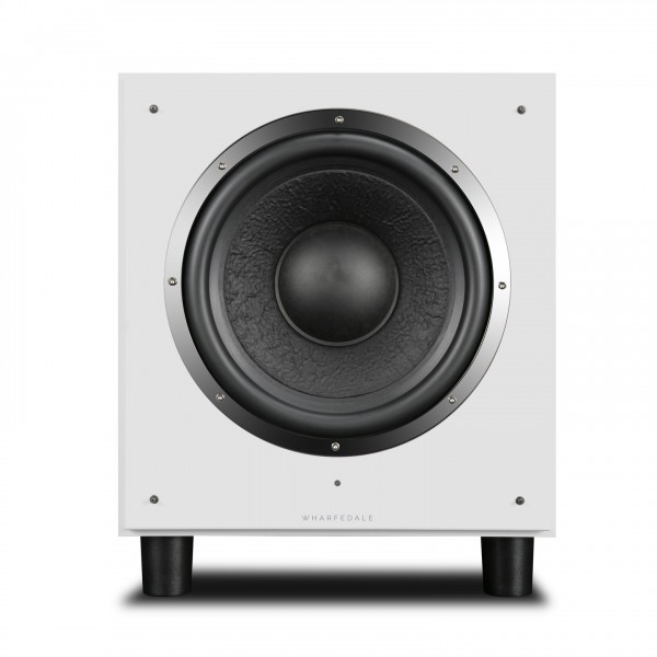 Wharfedale SW-12 Subwoofer, White - Front, Open
