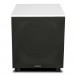 Wharfedale SW-12 Subwoofer, White - Covered, Angled Front
