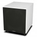 Wharfedale SW-12 Subwoofer, White - Covered, Angled Left