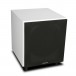 Wharfedale SW-12 Subwoofer, White - Covered, Angled Right