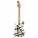 EVH Striped Series '78 Eruption, White with Black Stripes Relic back