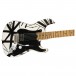 EVH Striped Series '78 Eruption, White with Black Stripes Relic angle