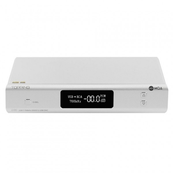 Topping D90SE MQA Desktop DAC , Silver