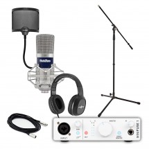 Arturia MiniFuse 1 Vocal Bundle (White)