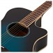 Yamaha APX600 Electro Acoustic, Oriental Blue Burst