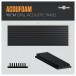 AcouFoam 90cm Grill Acoustic Panel by Gear4music