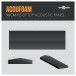 AcouFoam 90cm Rooftop Acoustic Panel by Gear4music