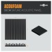AcouFoam 50cm Skyline Acoustic Panel by Gear4music
