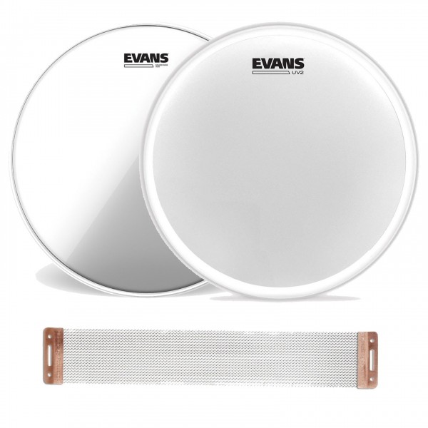 Evans UV2 Snare Drum Upgrade Pack, 14''
