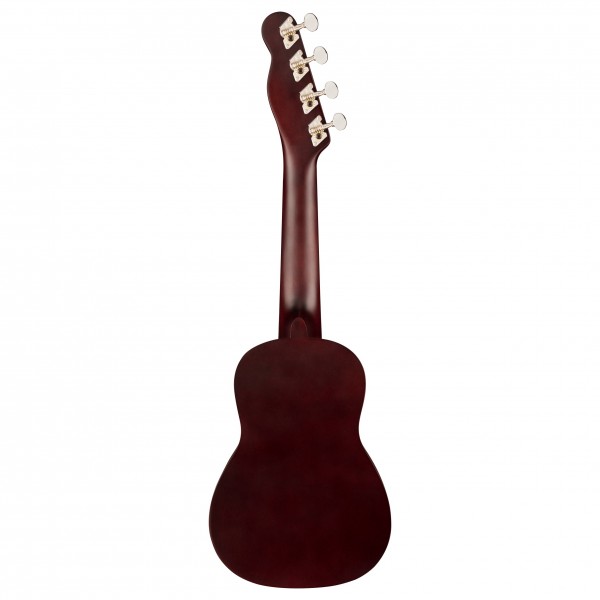Fender Venice Soprano Ukelele, 2-Color Sunburst Back