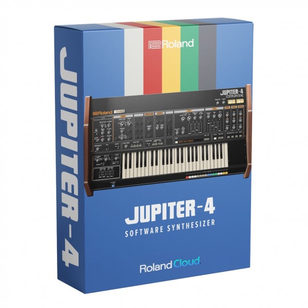 Roland Cloud Jupiter-4 Virtual Instrument - Lifetime Key - Box