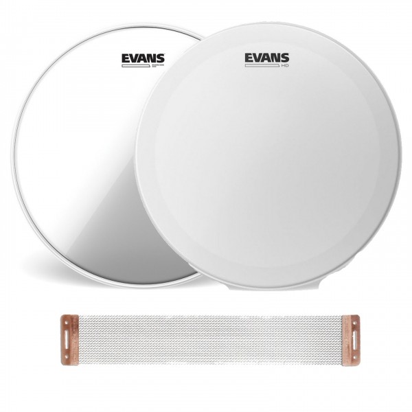 Evans HD Coated Snare Drum Upgrade Pack, 14"