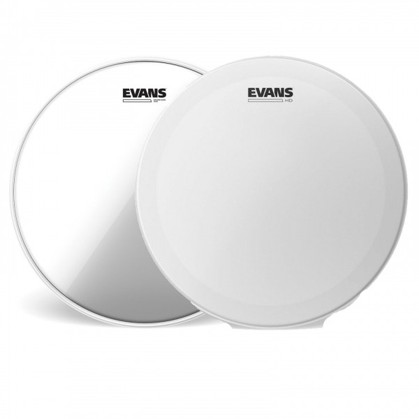 Evans HD Coated Snare Head & Snare Side Hazy 300 Pack, 14''
