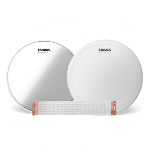 Evans Genera Dry Coated Snare Drum Upgrade Pack, 14"