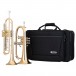 Jupiter 1100 Series Trumpet & Flugelhorn Set with Double Case