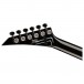 Jackson American Series Soloist SL3, Gloss Black headstock reverse