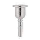 Denis Wick Heritage Tuba Mouthpiece, 3L, Silver Plated