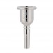 Denis Wick Tuba Heritage 3L Mouthpiece, Silver Plate