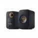 KEF LSX II Wireless Hifi Speaker System, Carbon Black - Angle 1