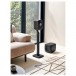 KEF LSX II Wireless Hifi Speaker System, Carbon Black - Lifestyle 3