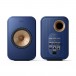 KEF LSX II Wireless Hifi Speaker System, Cobalt Blue - Angle 2