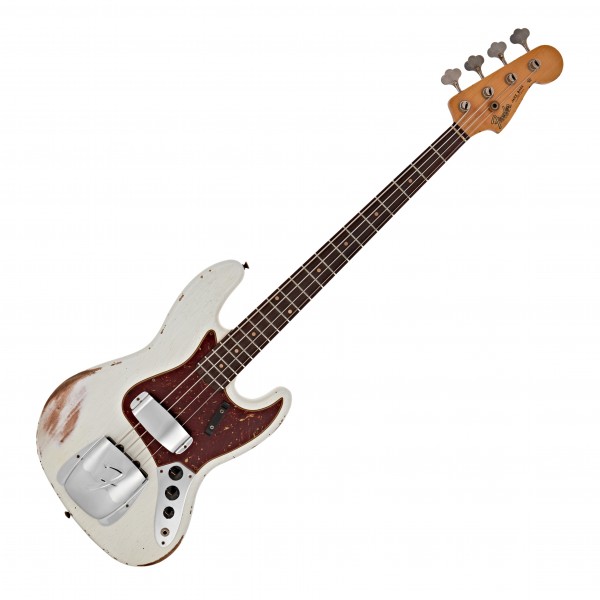 Fender Custom Shop 1961 Jazz Bass Heavy Relic, Aged White Blonde