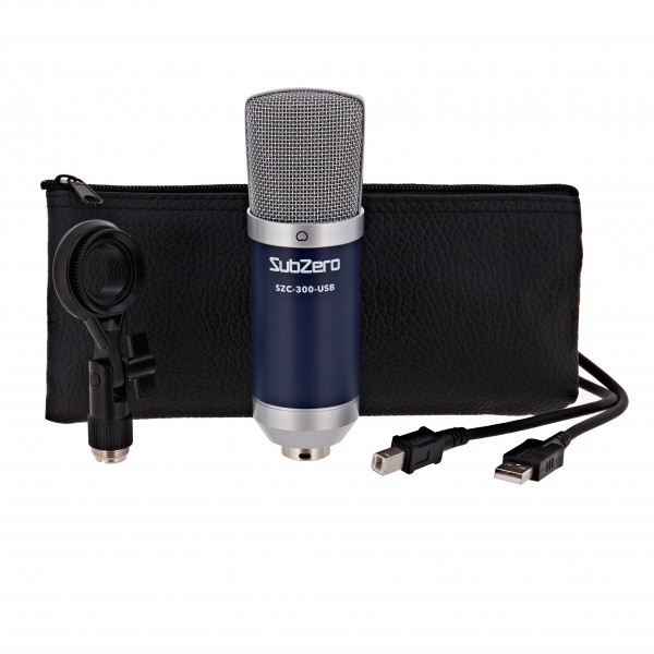 SubZero SZC-300 USB Studio Condenser Microphone