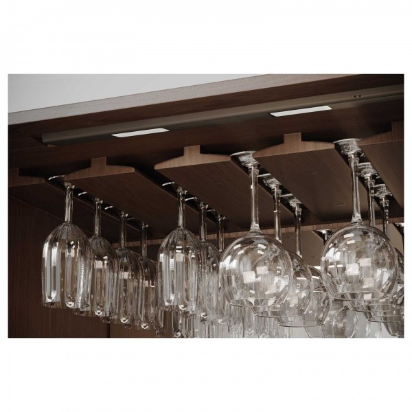 BDI Cosmo 5720 Bar, Toasted Walnut - Detail