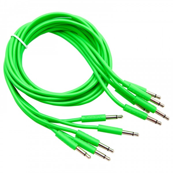 Nazca Noodles Green 150cm, Pack of 5 - Cables